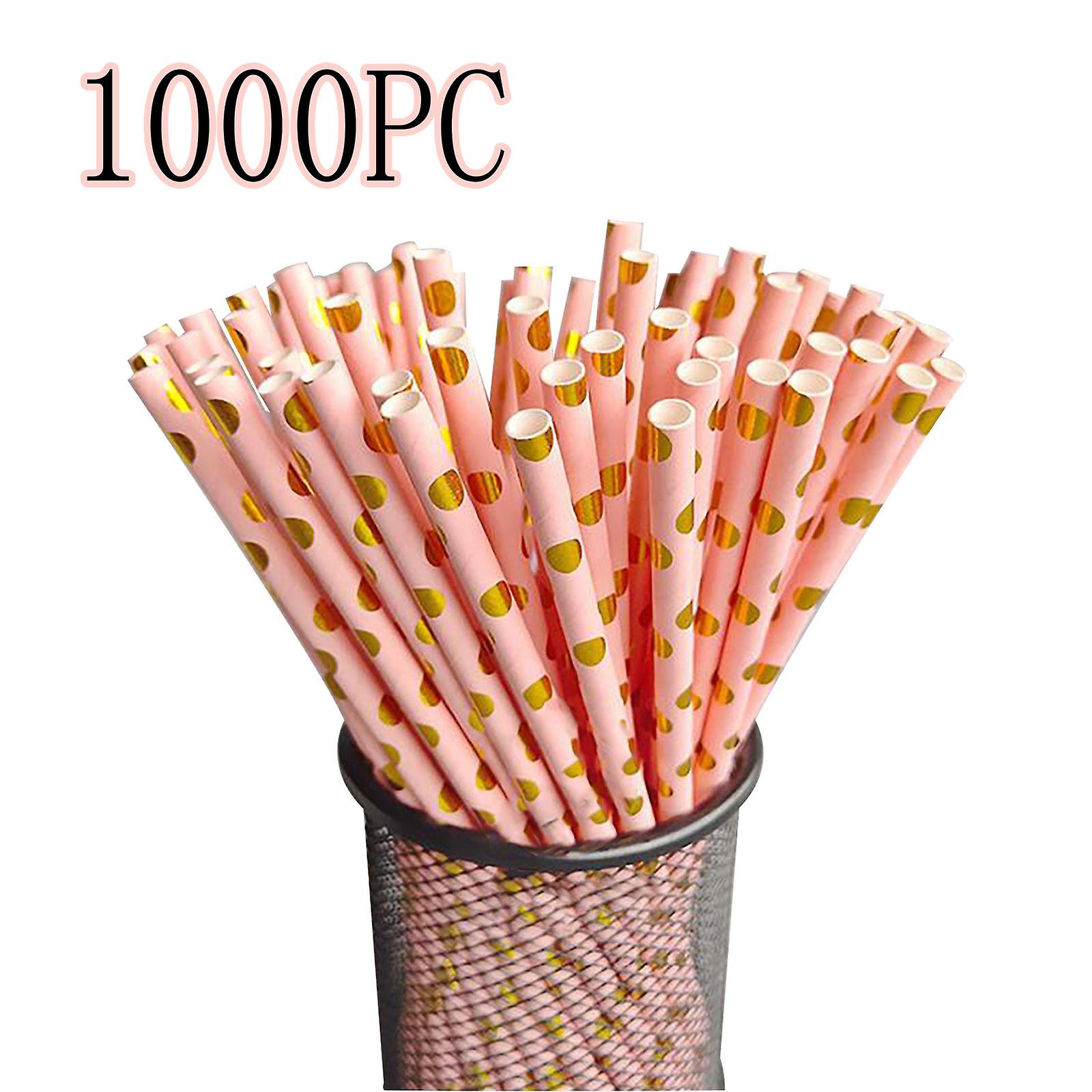 Disposable Independent Packaging Coffee Plastic Double Hole Straw (1000pc)