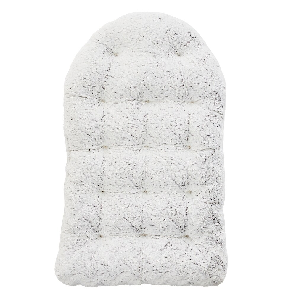 Humble + Haute Indoor Faux Fur Egg Chair Cushion (Cushion Only)