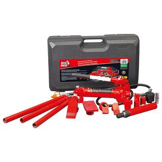 Big Red 4-Ton Porta Power Hydraulic Body Frame Repair Tool Kit with Carrying Case T70401S