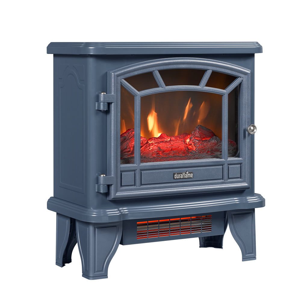 Duraflame® Infrared Quartz Electric Fireplace Stove Heater, Blue