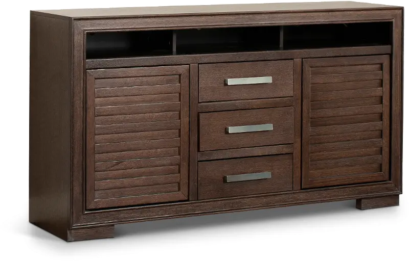 Avalon Tobacco Brown 62 TV Stand