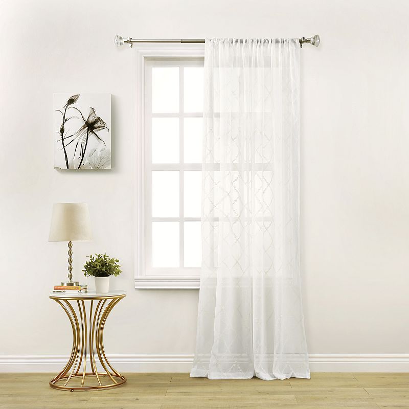 Neféli Barnett 1-panel Window Curtain