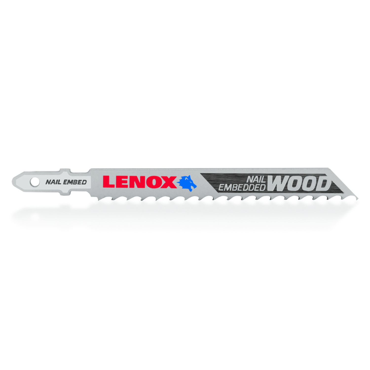 Lenox 4 in. Bi-Metal T-Shank Nail-Embedded Wood Jig Saw Blade 6 TPI 3 pk