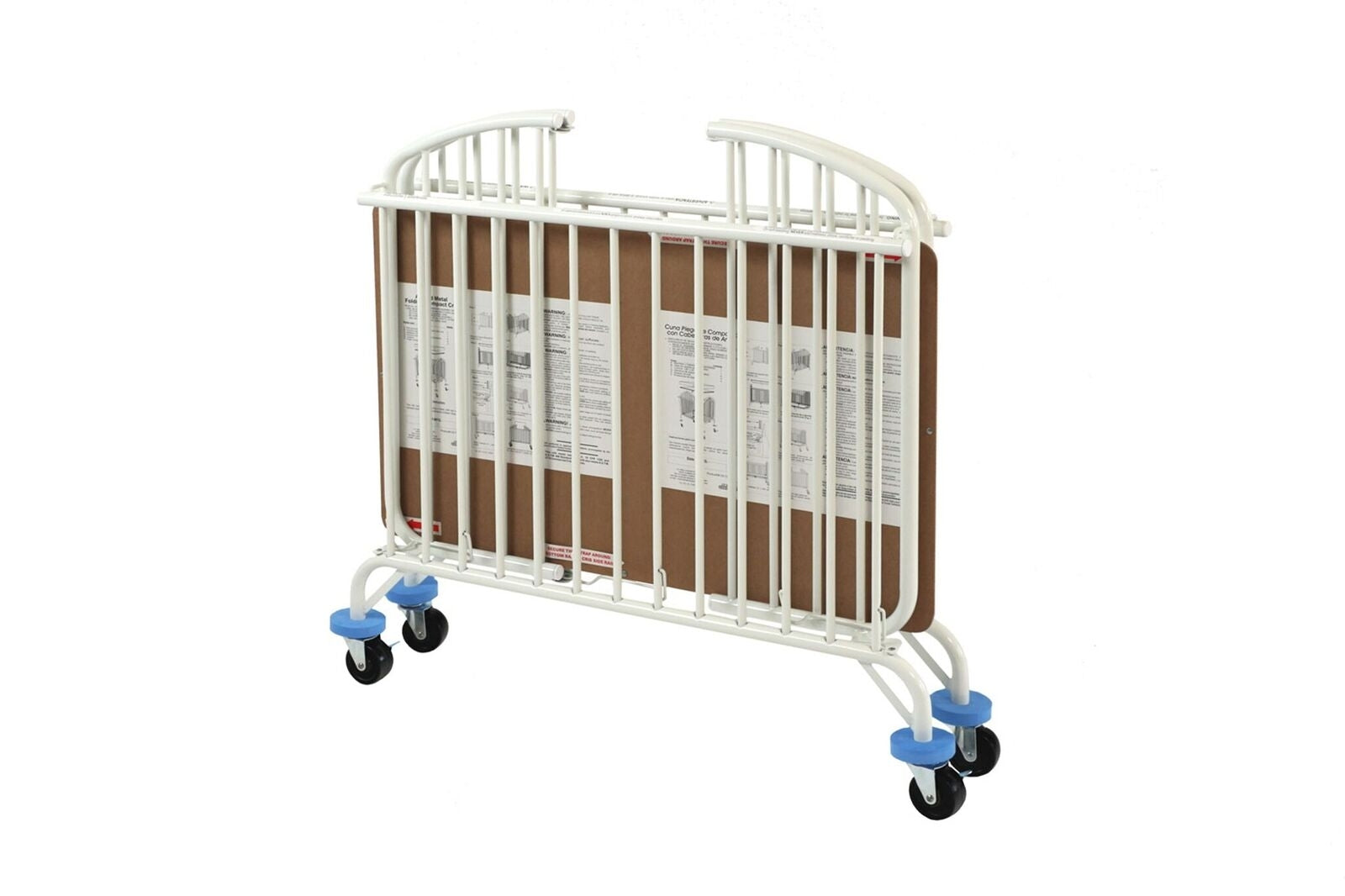 LA Baby The Folding Arched Mini/Portable Crib