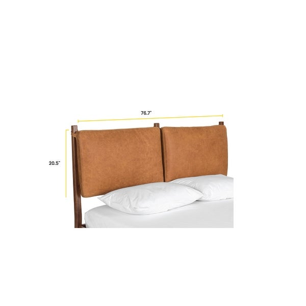 Poly and Bark Truro Bed Headboard Cushion Set - - 32668010