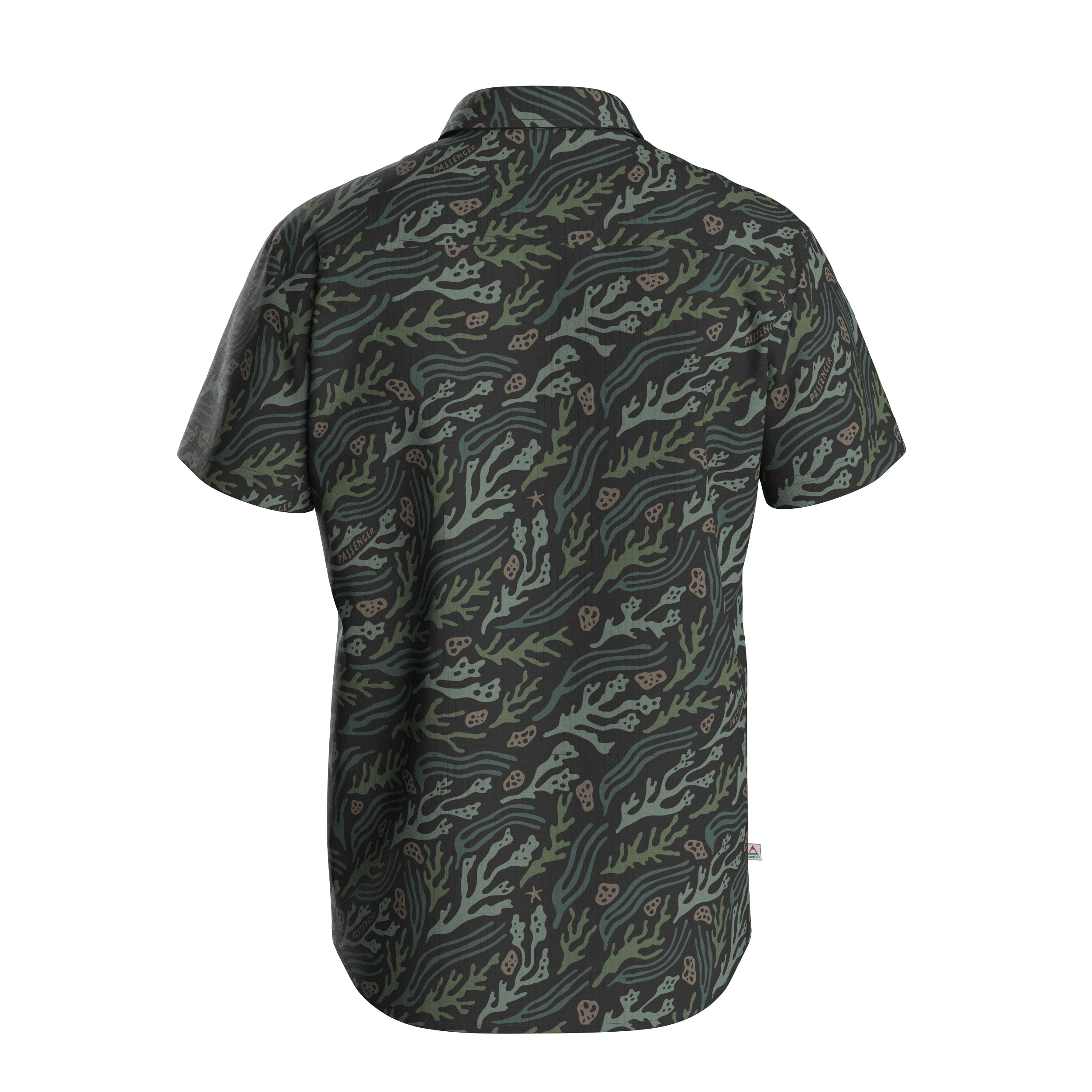 Way Ripstop Short Sleeve Shirt - Ocean Current Black