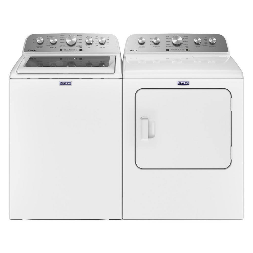 Maytag 4.8 cu. ft. Top Load Washer in White with Extra Power Boost MVW5430MW