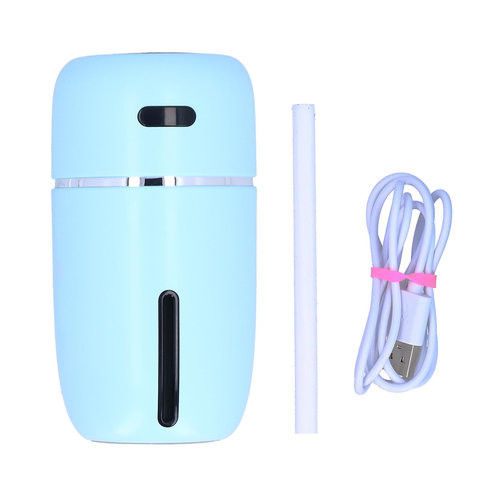 200ml Air Humidifier With Night Light Usb Powered Mini Desktop Humidifier For Home Officeblue