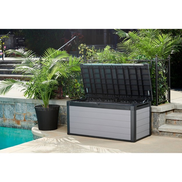 Keter Premier Deck Box Gray 150gal