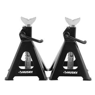 Husky 6-Ton Extended Reach Heavy-Duty Steel Jack Stands HPL4115