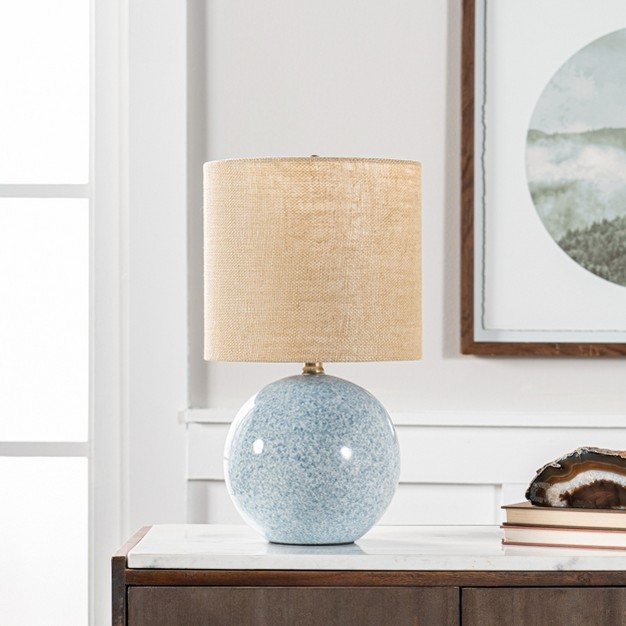 Nuloom 18 inch Coastal Ceramic Table Lamp