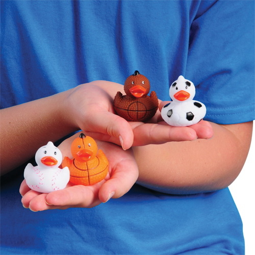 U.S. Toy GS523 Small Sports Ball Rubber Ducks