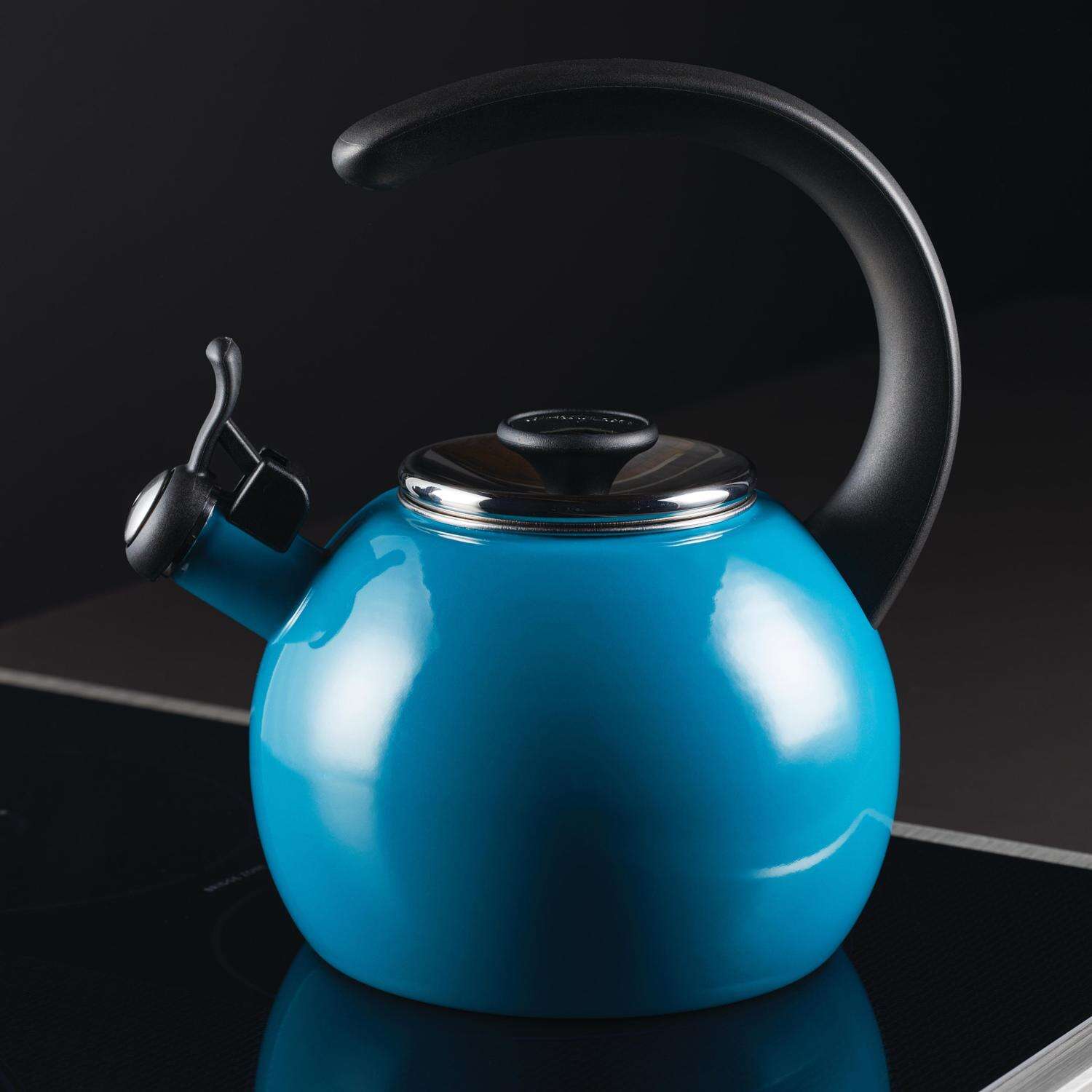 Circulon Turquoise Steel 2 qt Tea Kettle