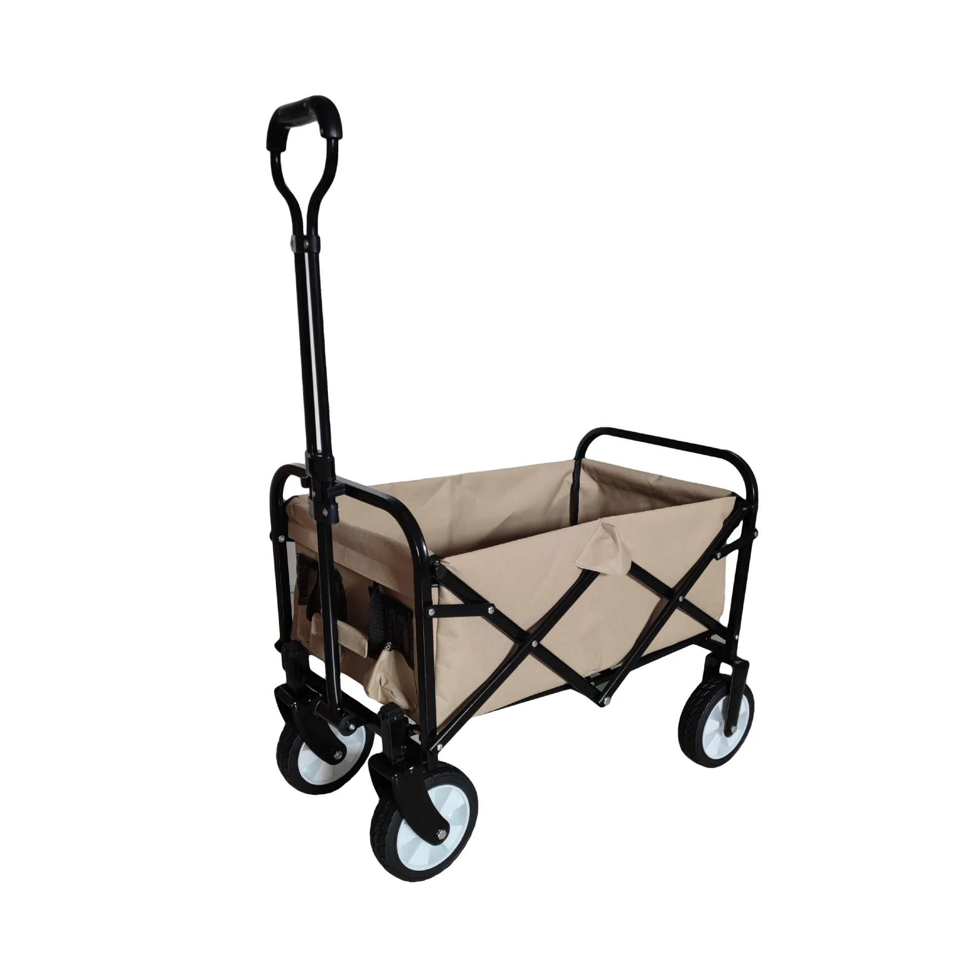 Outdoor Modern Camping Hand Folding Wagon Garden Multipurpose Collapsible Folding Utility Grocery Beach Trolley Cart