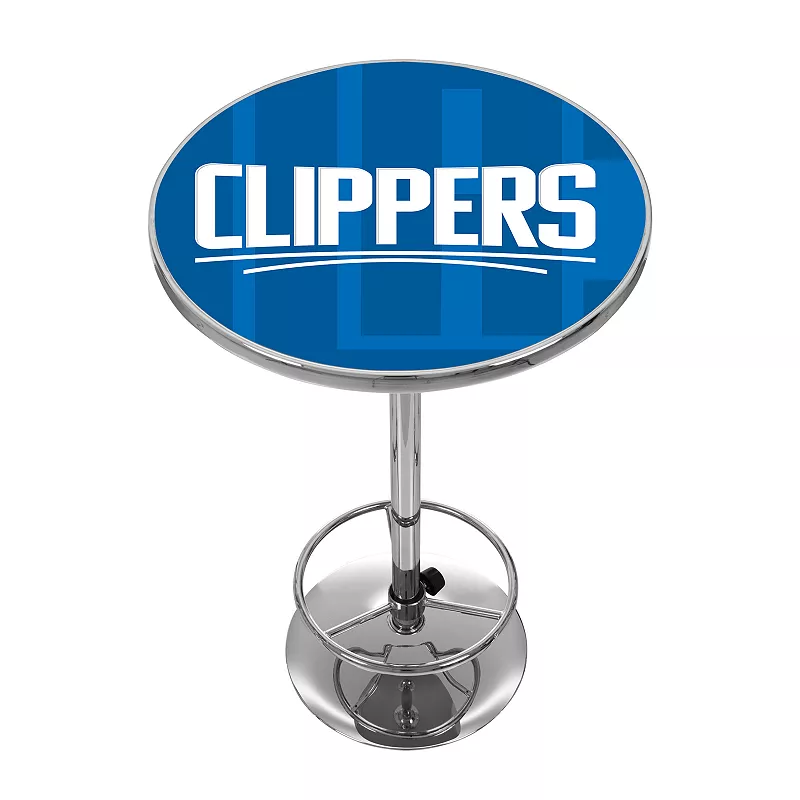 Los Angeles Clippers Chrome Pub Table