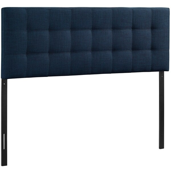 Porch and Den Tularosa Navy Upholstered Headboard - - 20340146