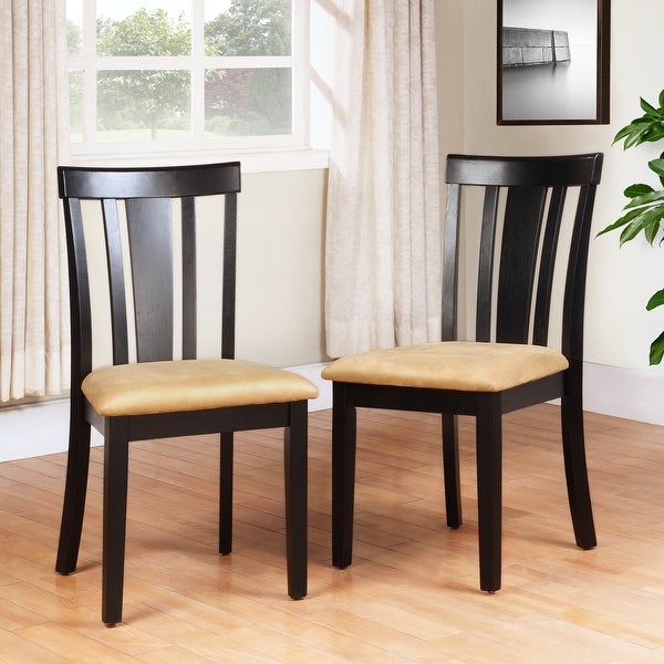 Wilmington Black Wood Dining Set by iNSPIRE Q Classic