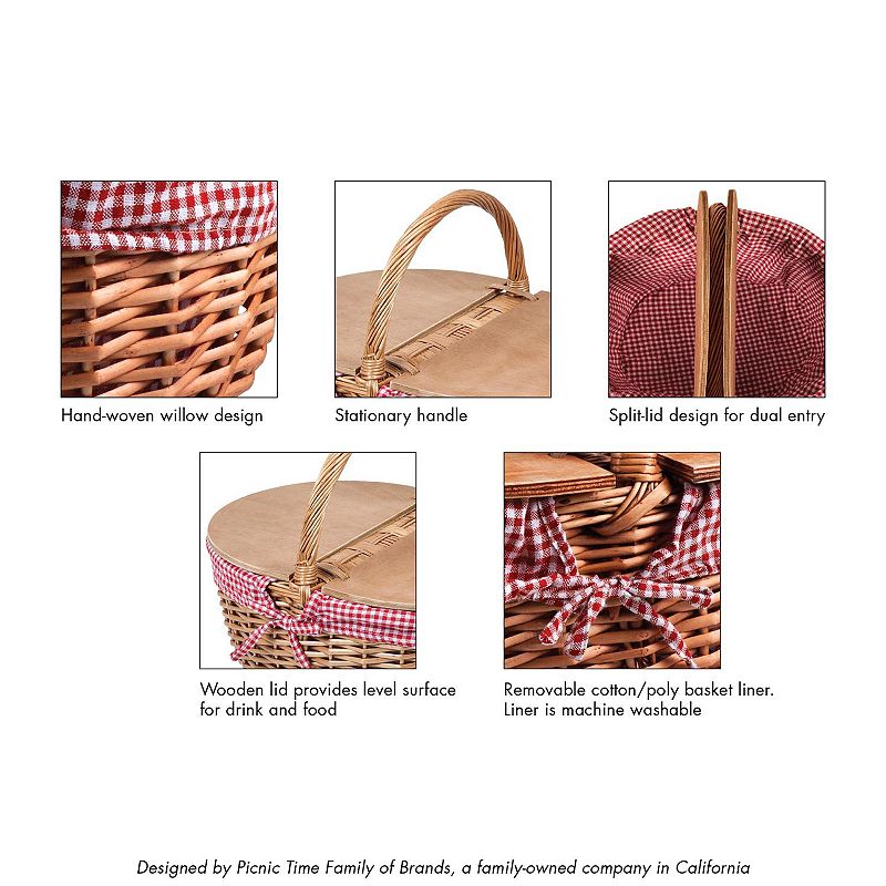 Picnic Time Country Basket