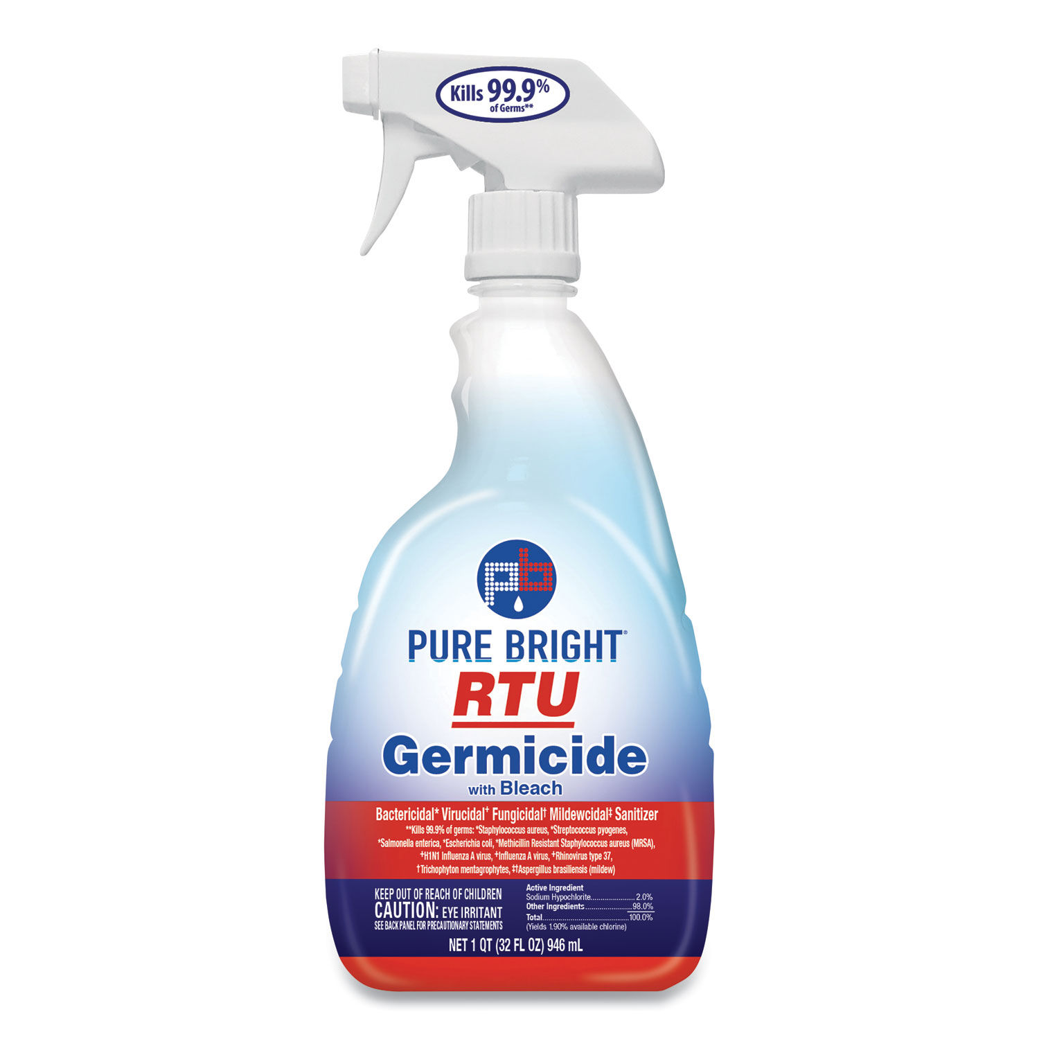 RTU Germicide With Bleach by Pure Brightandreg; KIK21598638591