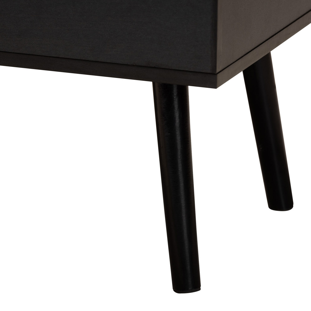 Rita Two Tone Coffee Table With Lift Top Storage   Midcentury   Coffee Tables   by Baxton Studio  Houzz