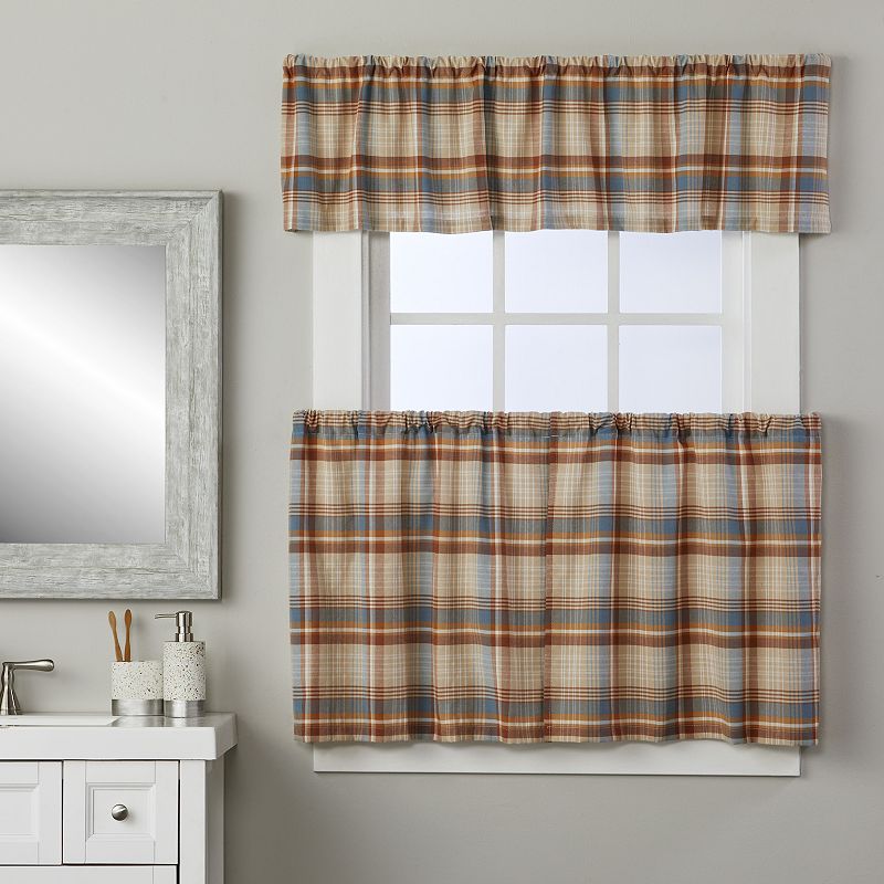 SKL Home Amber Plaid Window Valance