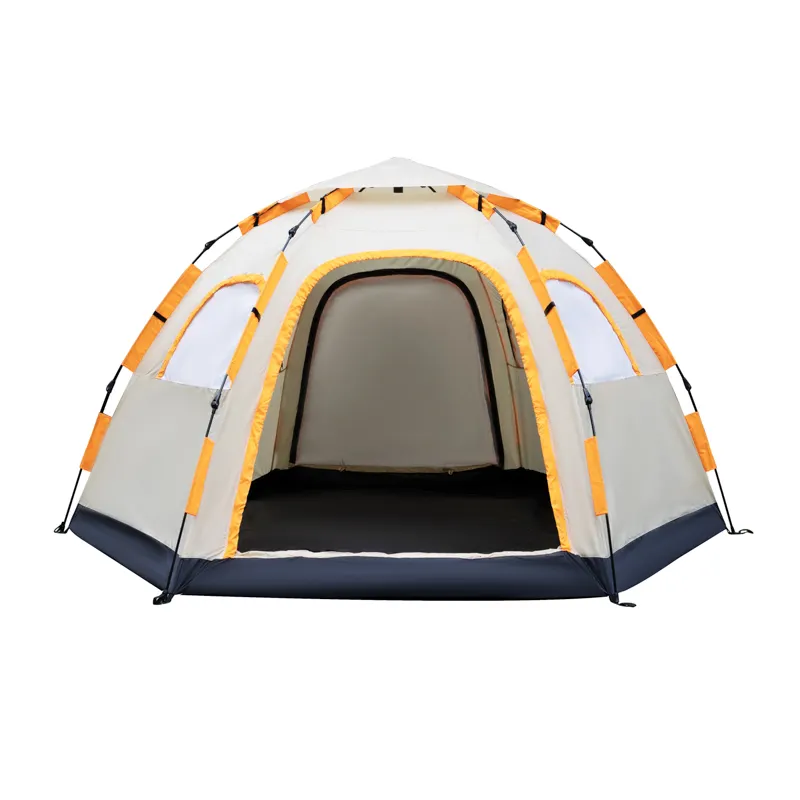 3 6 person Dome family tent with free logo for camping Hiking fishing outdoor four season tent