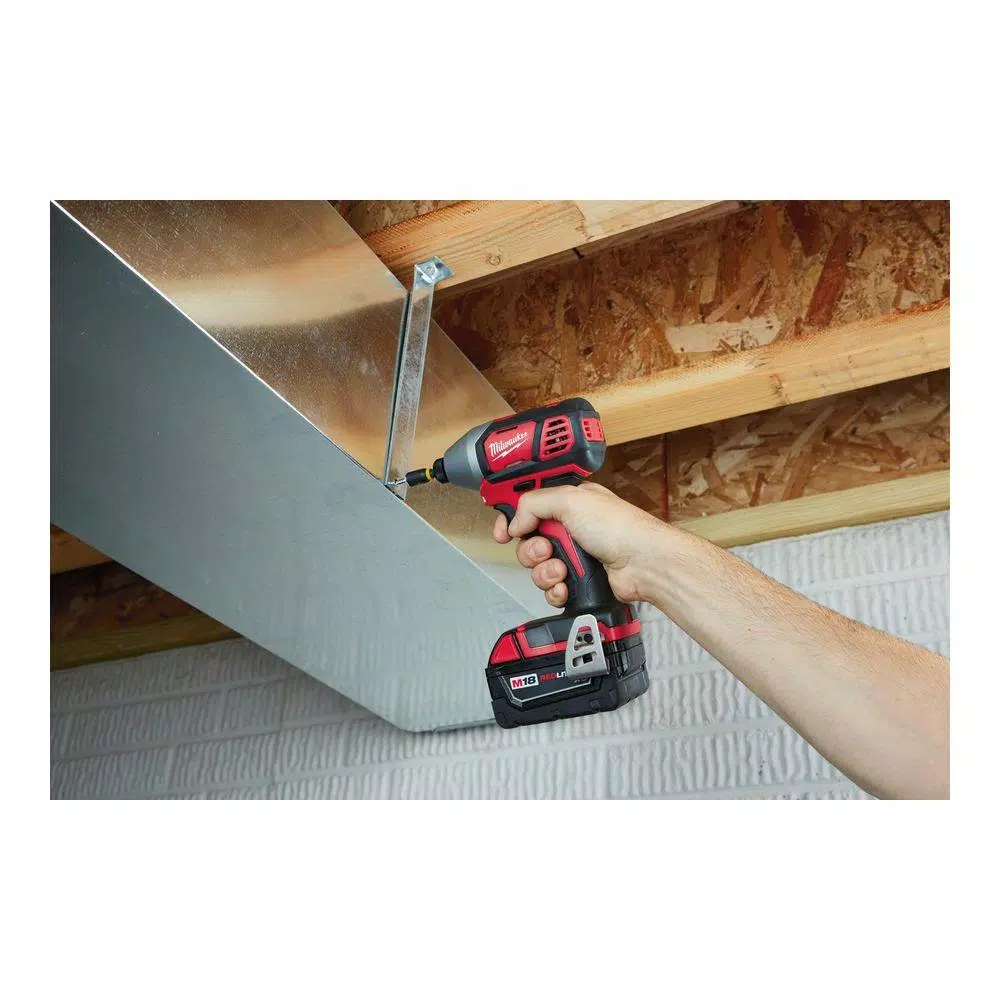 Milwaukee M18 18-Volt Lithium-Ion Cordless 1/4 in. Hex Impact Driver (Tool-Only) and#8211; XDC Depot