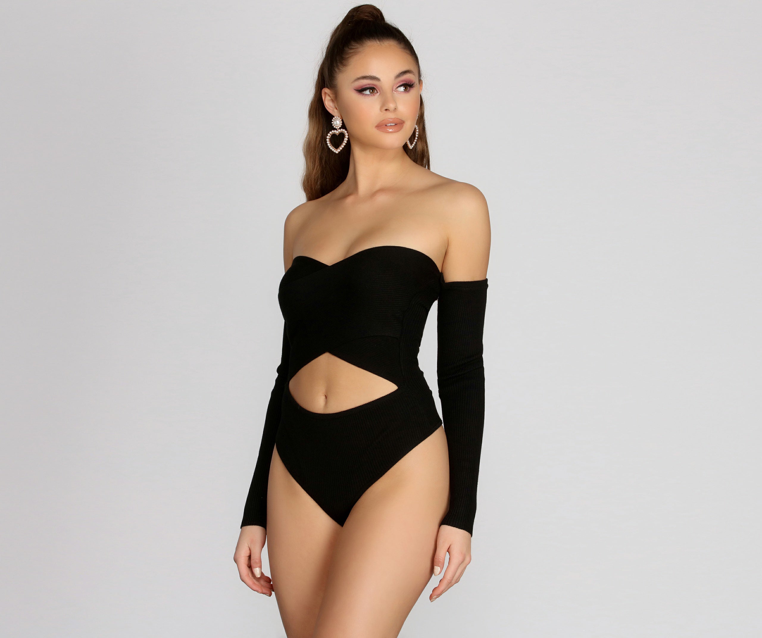 Adore You Ribbed Knit Bodysuit