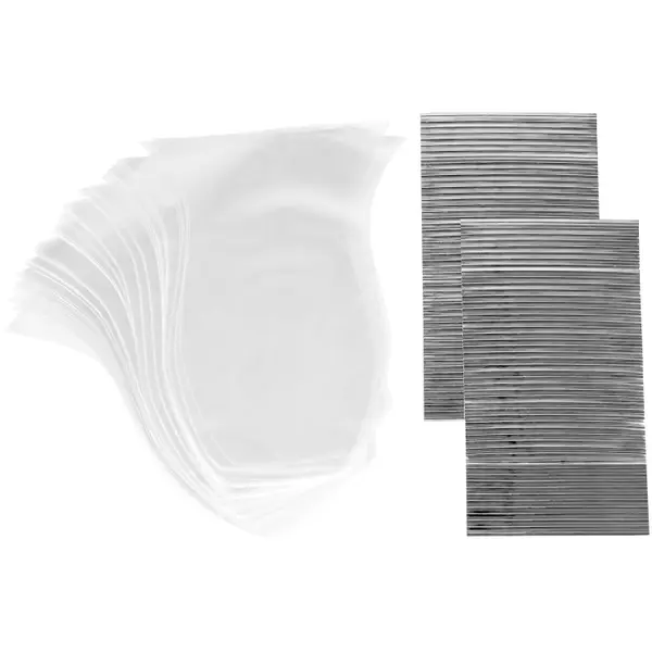 Wilton 100-Count Clear Shaped Party Bags