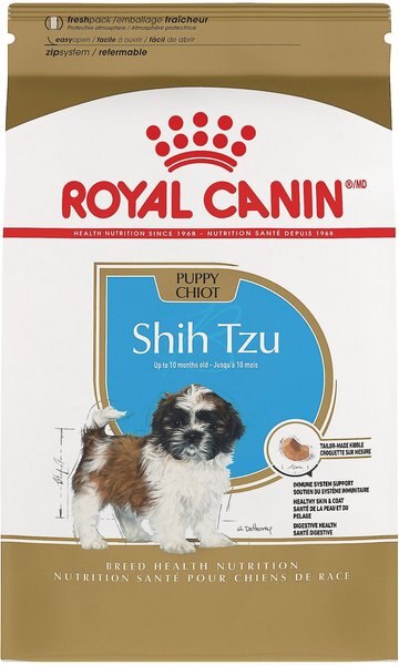 Royal Canin Breed Health Nutrition Shih Tzu Puppy Dry Dog Food