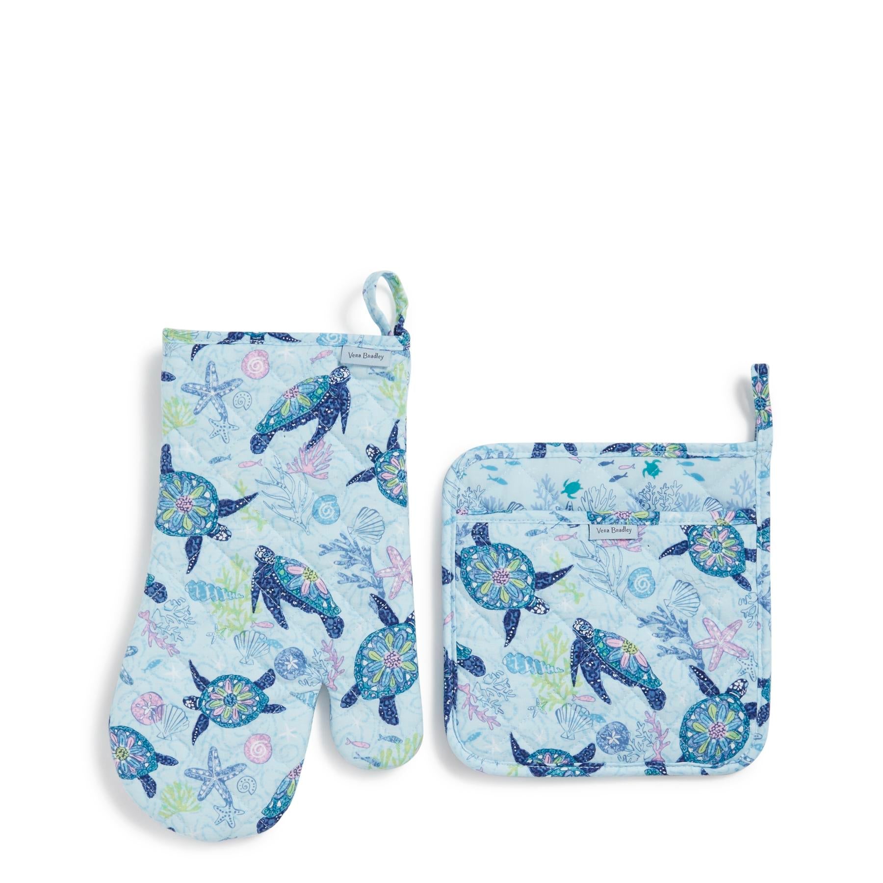 Pot Holder & Oven Mitt Set