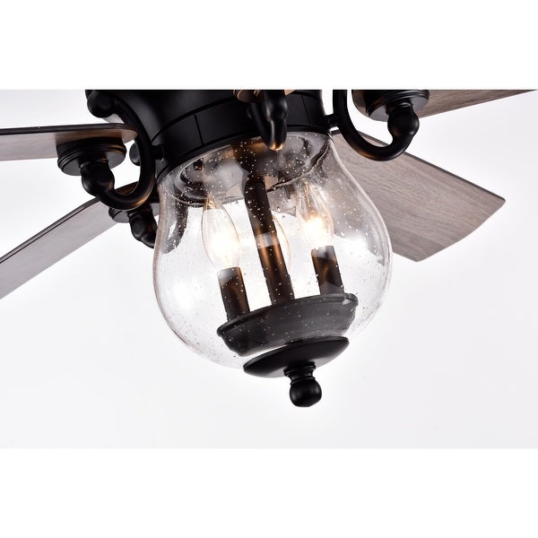 Anisma Anna 28 Inch Mid-Century Modern Style Lighted Ceiling Fan with Remote Shopping - The Best Deals on Ceiling Fans | 39452545