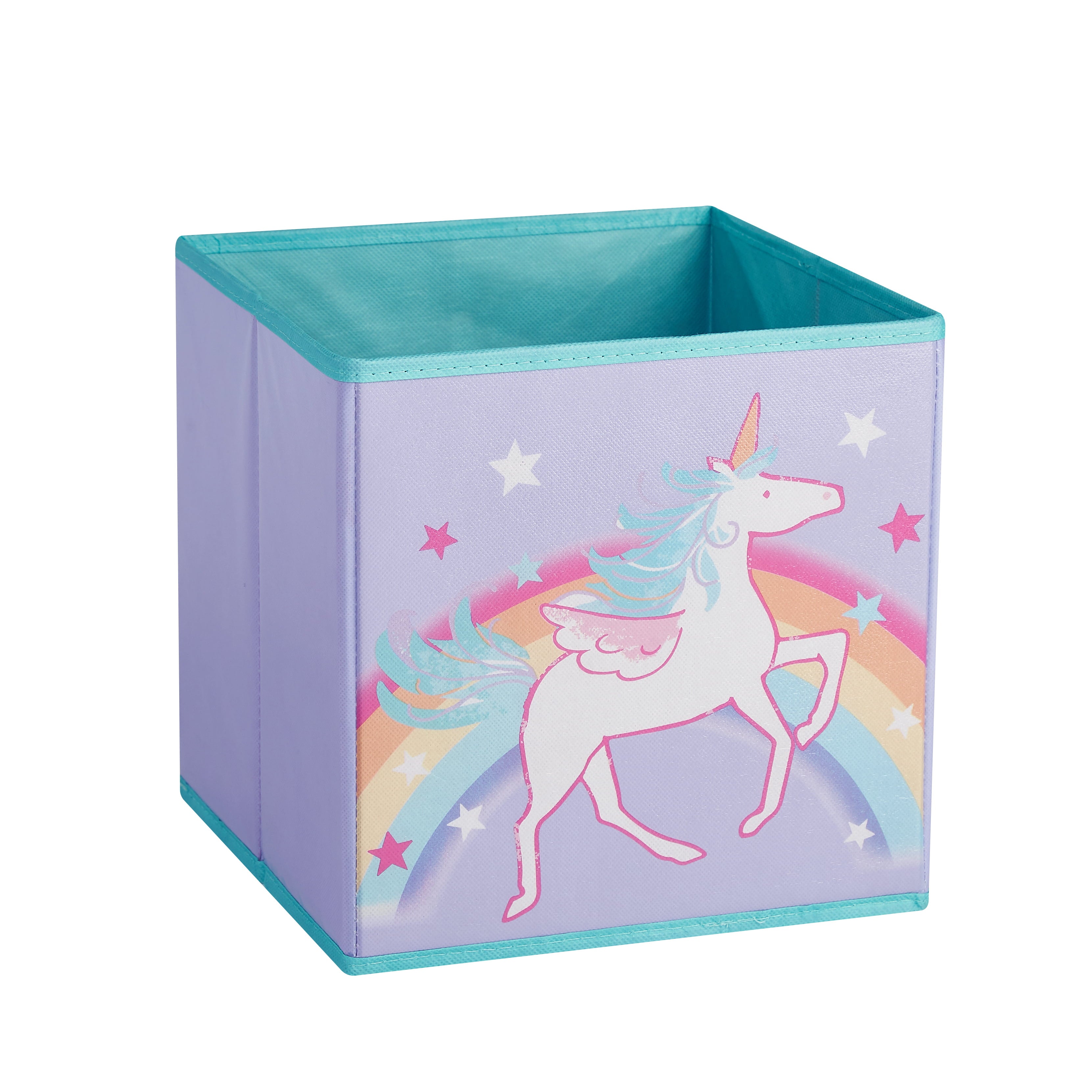 Your Zone Kids Unicorn 3 Piece Set， with Storage Cube， 50