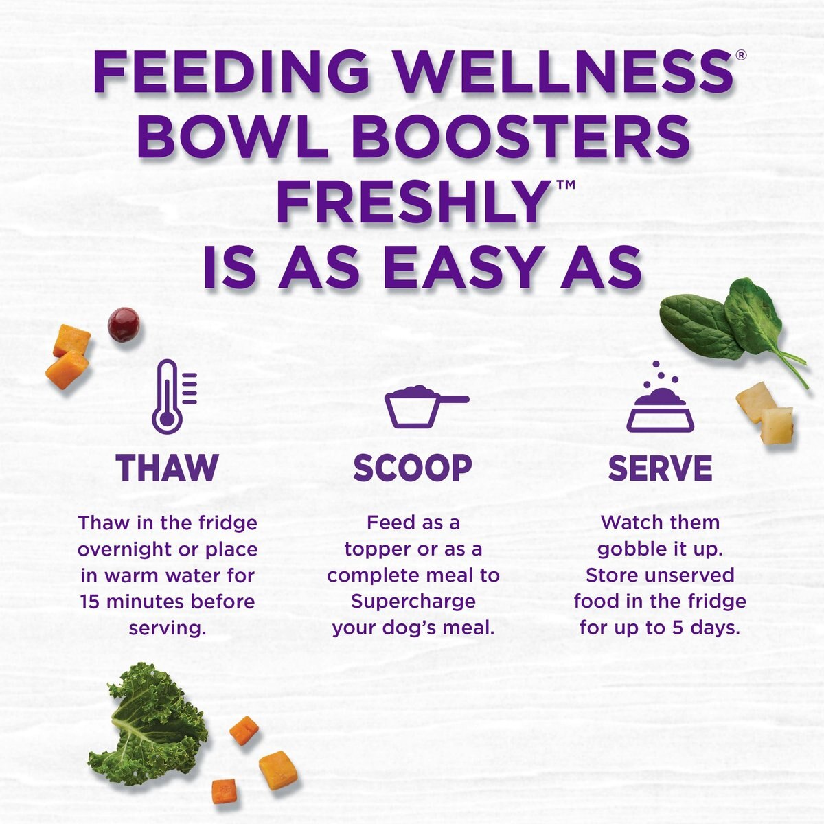 Wellness Bowl Boosters Freshly Puppy Frozen Fresh Turkey and Rice Dog Food