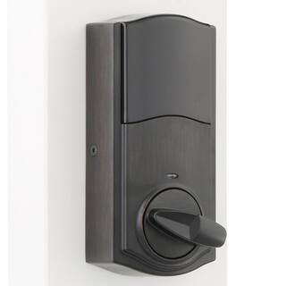 Kwikset Z-Wave SmartCode 916 Touchscreen Single Cylinder Keypad Electronic Deadbolt with Avalon Handleset and Tustin Lever 916TRL11PHSET