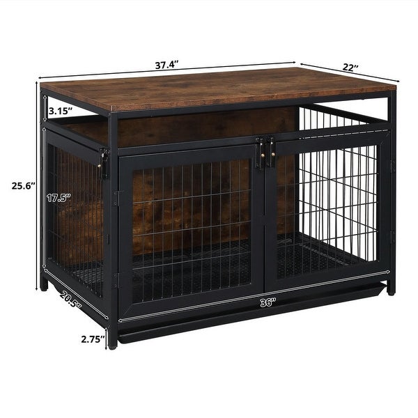 Furniture Corner Dog Crate