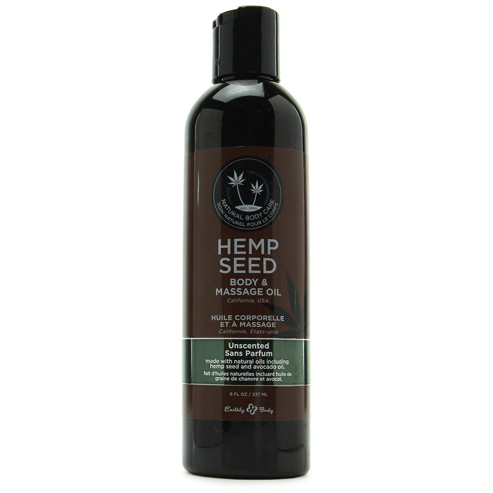 Hemp Seed Massage Oil 8oz/236ml in Unscented