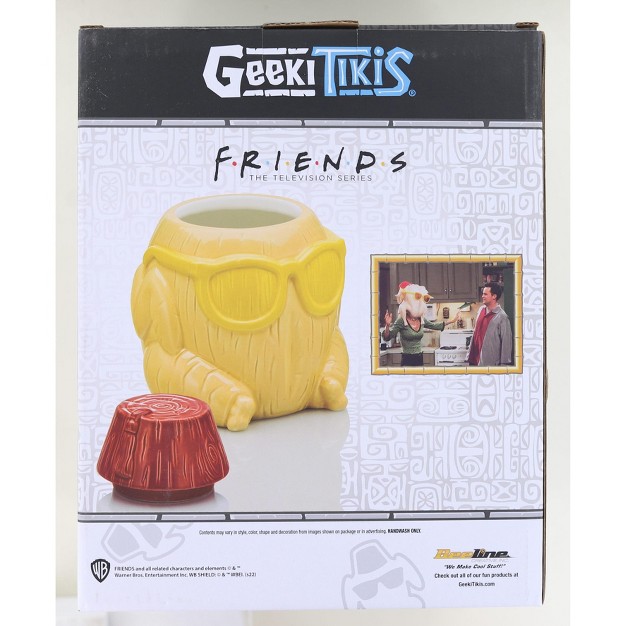 Beeline Creative Geeki Tiki Friends Turkey With Fez 36oz Ceramic Mug