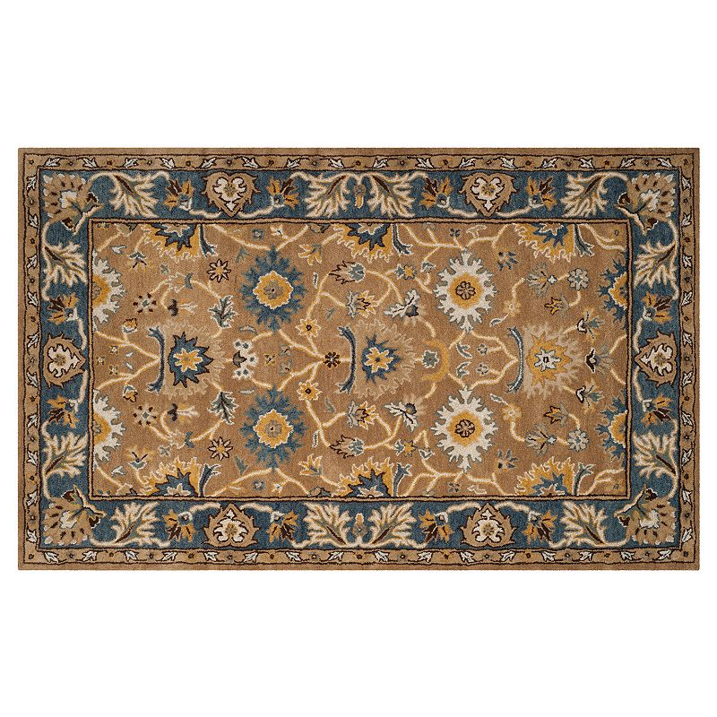 Safavieh Heritage Torun Framed Floral Wool Rug