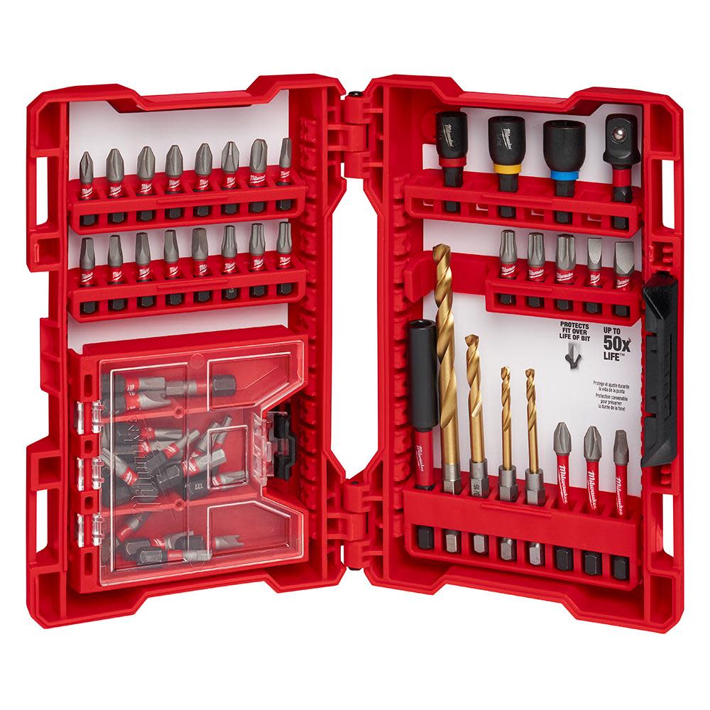 MW SHOCKWAVE 52-Piece Impact Drill and Drive Set 48-32-4025 from MW