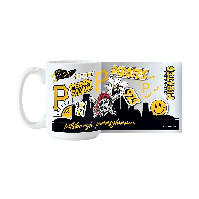 Pittsburgh Pirates 15oz. Native Ceramic Mug