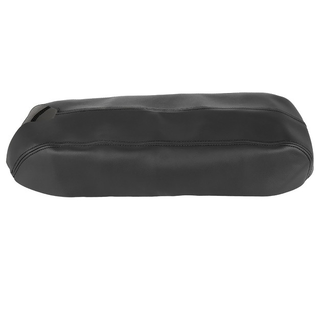 Unique Bargains Center Console Cover Replacement Microfiber Leather Armrest Cover Pad