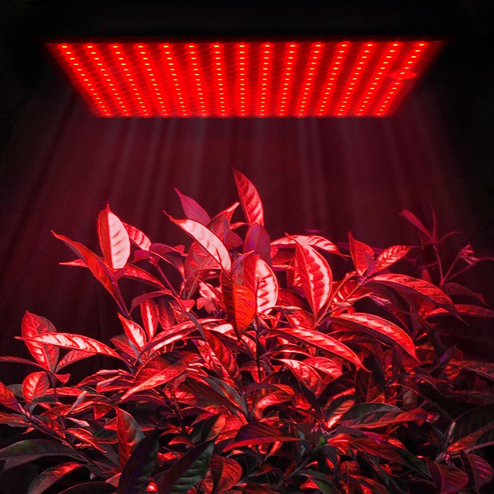 Yescom 225 Red LED Grow Light Indoor Plants Ultrathin Panel