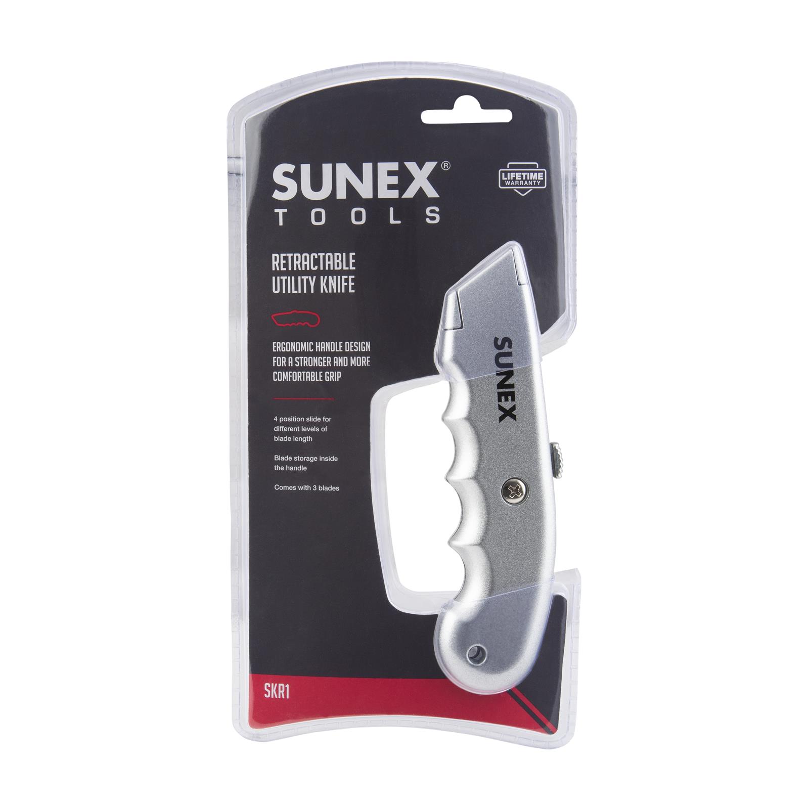 Sunex SKR1 Sunex Tools Retractable Utility Knives