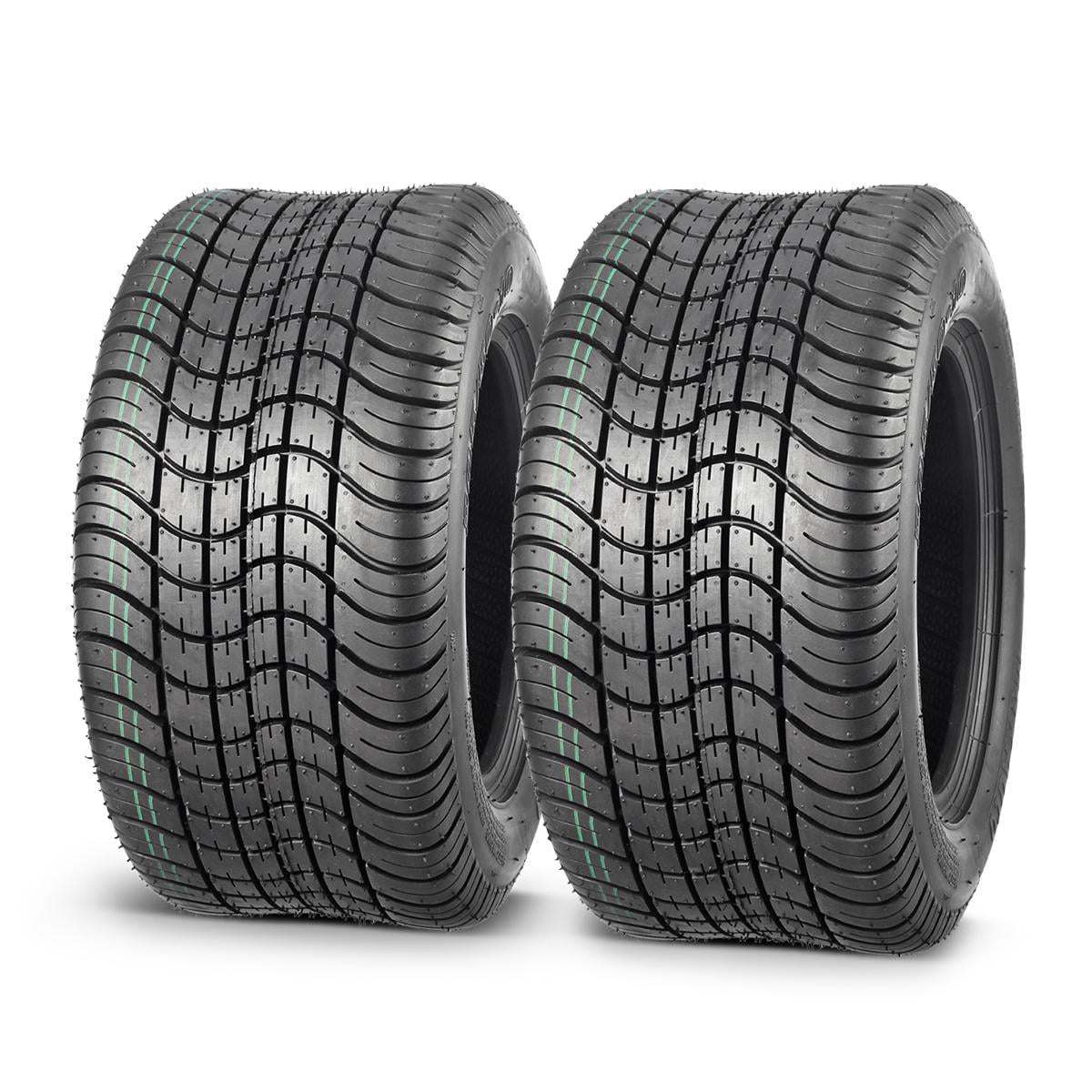 MaxAuto 2Pcs 205/50-10 Golf Cart Tires 4PR Tubeless