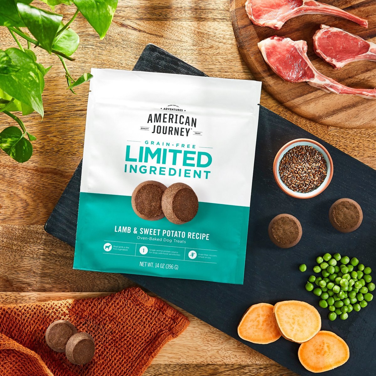 American Journey Lamb and Sweet Potato Recipe Limited Ingredient Dog Treats