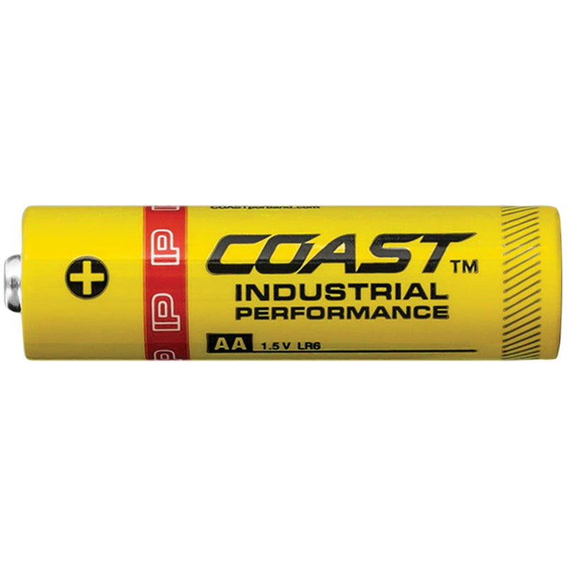 Coast Industrial Performance Alkaline Batteries， No Lead/Mercury