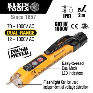 Klein Tools Rechargeable Headlamp and Non-Contact Voltage Tester Tool Set 2-Piece 80030