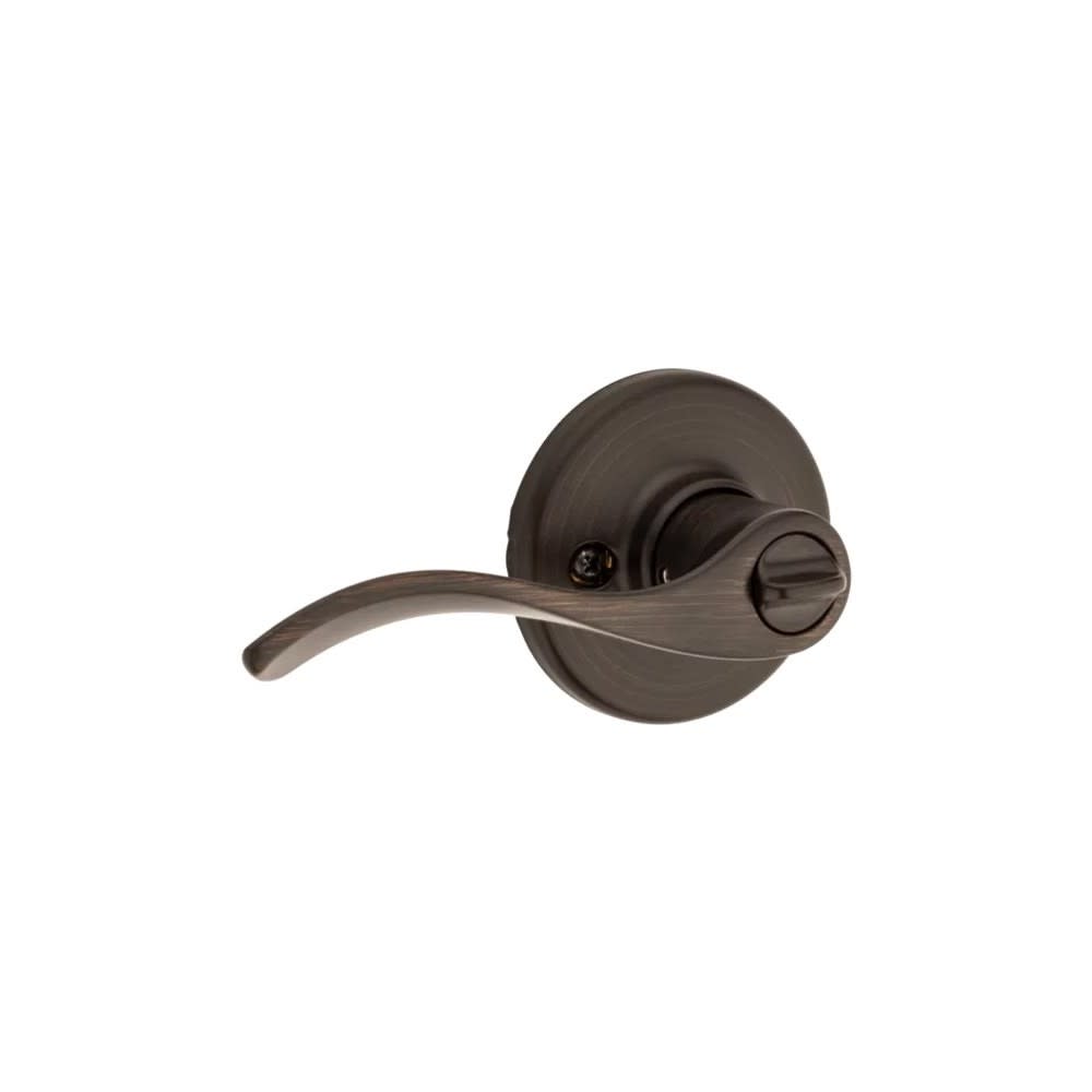 Venetian Bronze Bed/Bath Balboa Privacy Door Lever