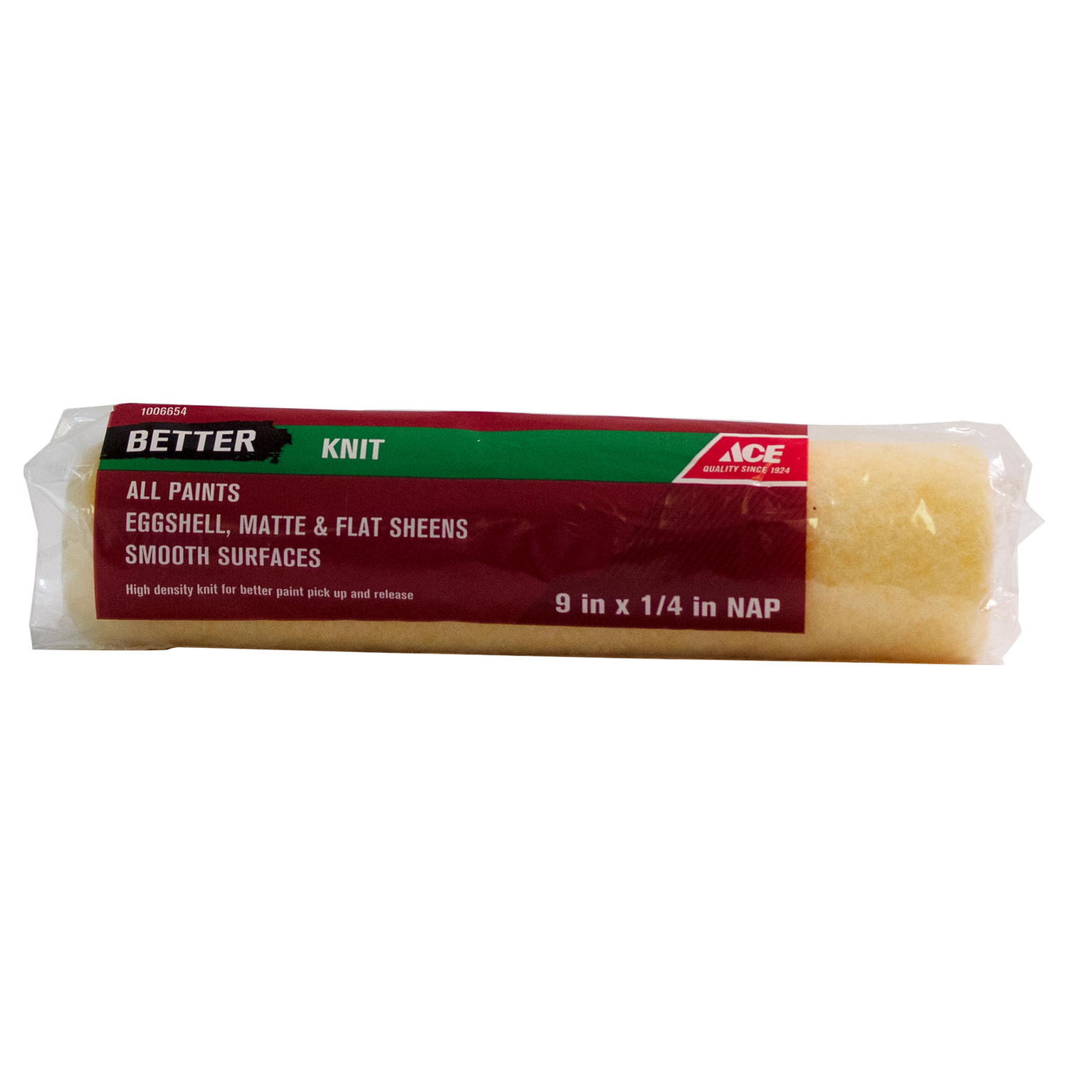 Ace Better Knit 9 in. W X 1/4 in. Paint Roller Cover 1 pk